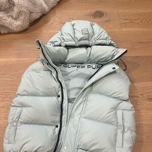 Super Puff Light Blue Puffer Jacket